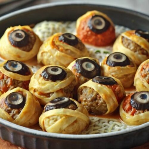 Mummy Meatballs Recipe