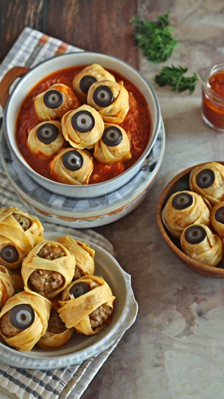 Mummy Meatballs