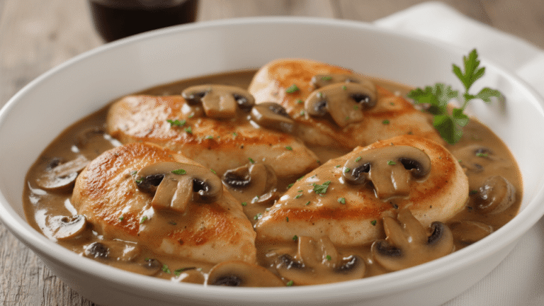 Olive Garden Chicken Marsala Recipe