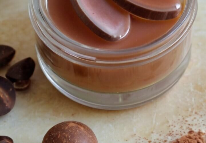 DIY Chocolate Lip Balm