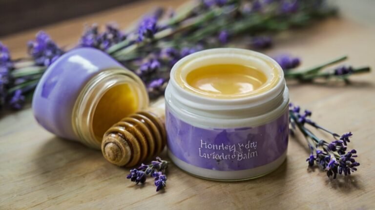 Homemade Honey Lavender Lip Balm Recipe
