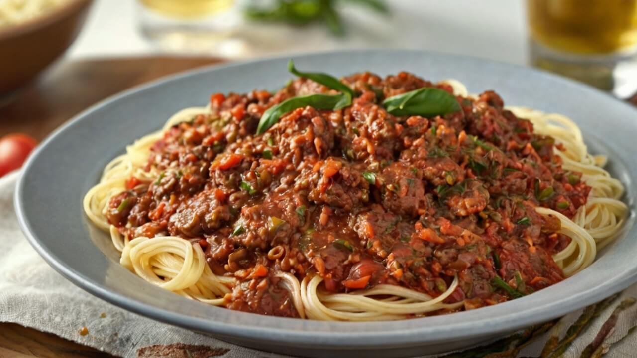 Olive Garden Three Meat Sauce Recipe