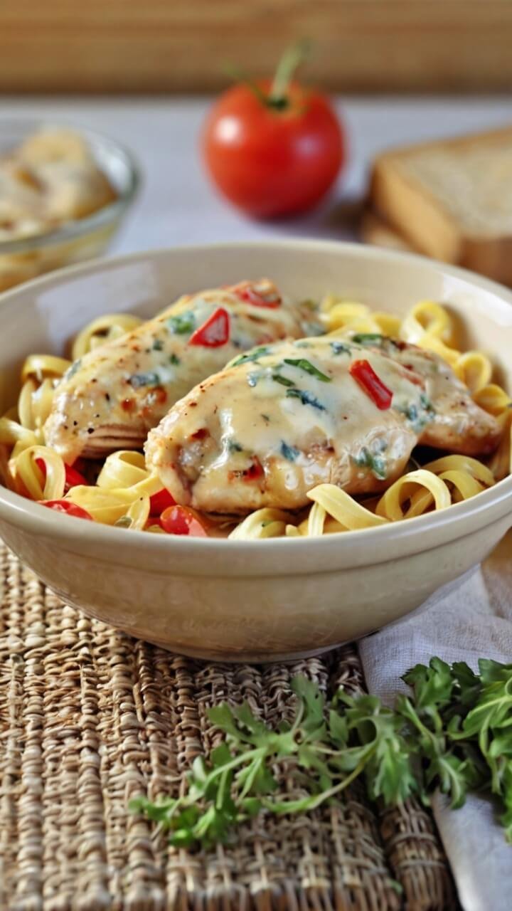 Olive Garden Tuscan Garlic Chicken