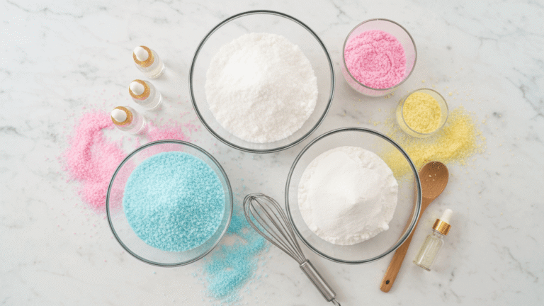 Homemade Fizzy Bath Salts Recipe