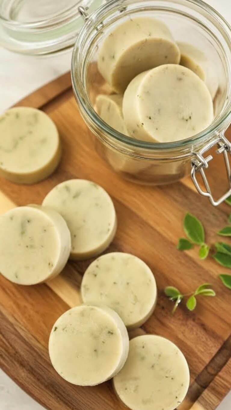 Green Tea Sugar Scrub Bars DIY 