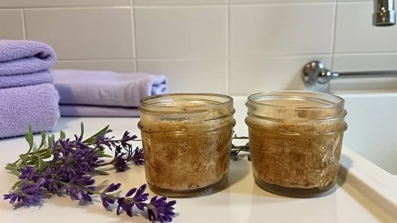 DIY Warm Vanilla And Brown Sugar Body Scrub Recipe