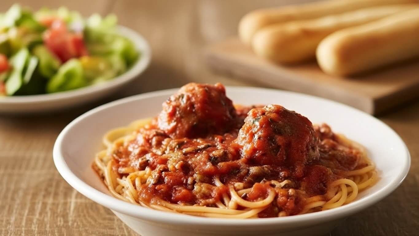 Olive Garden Spaghetti And Meatballs Recipe