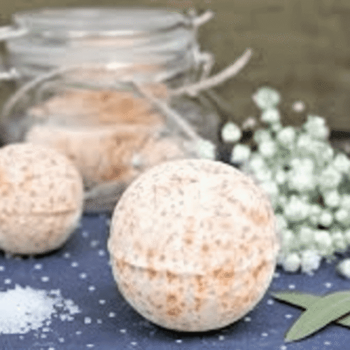 DIY Sinus Relief Bath Bombs Recipe