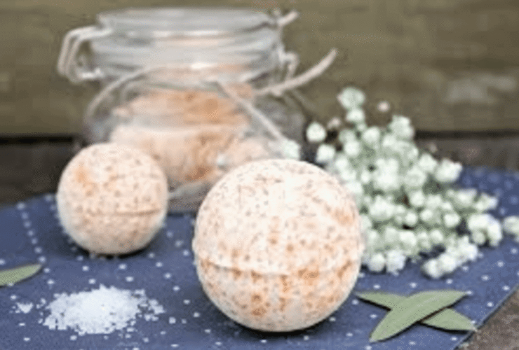 DIY Sinus Relief Bath Bombs Recipe