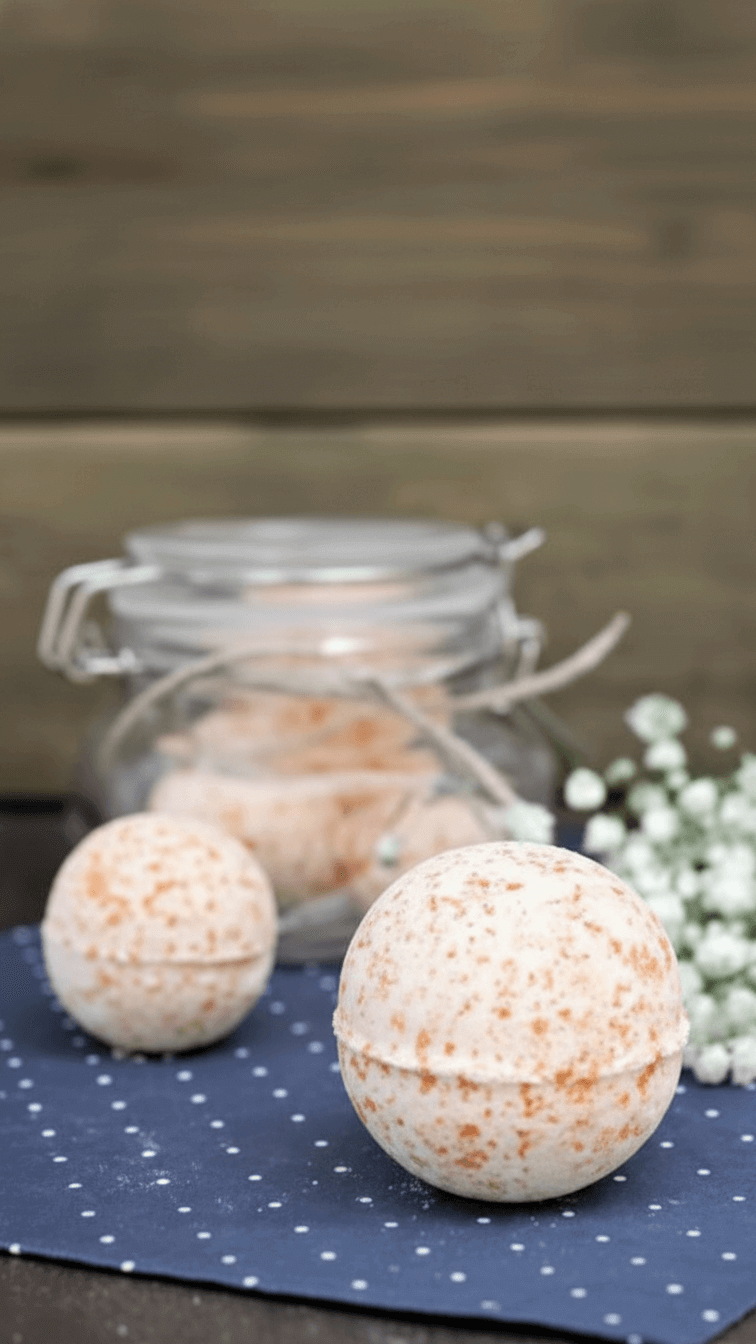 DIY Sinus Relief Bath Bombs