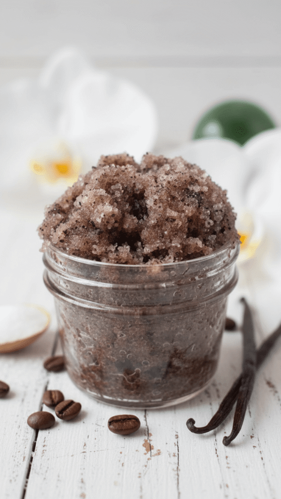 French Vanilla Coffee Sugar Scrub