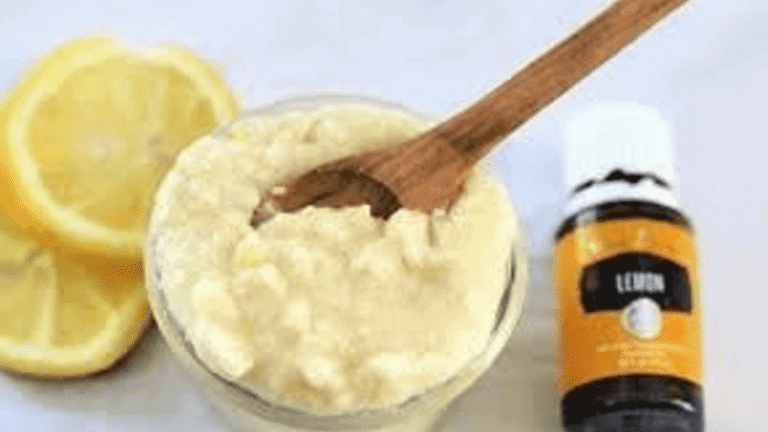 Lemon Sugar Scrub Recipe
