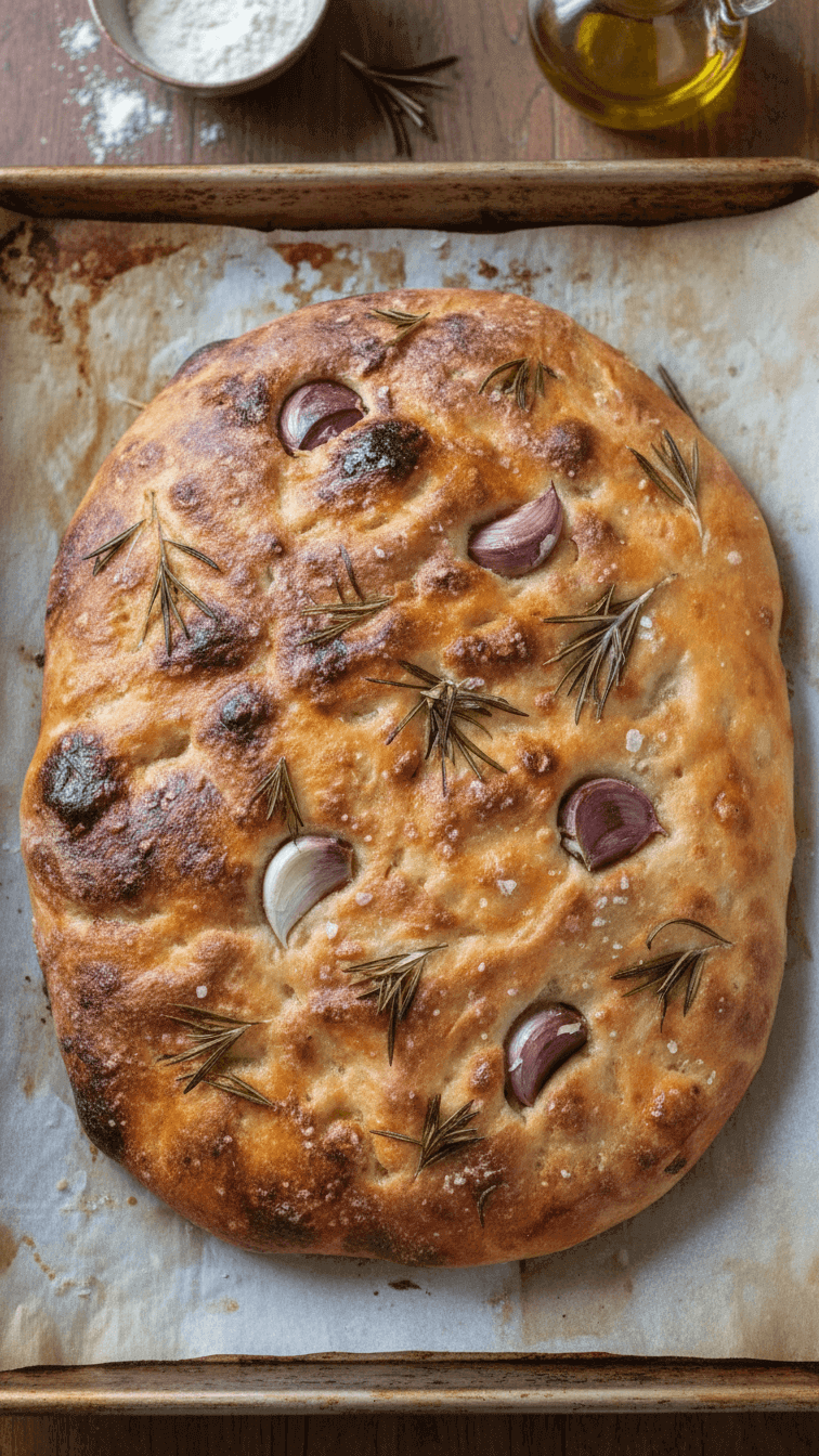 Delicious Sourdough Focaccia Bread