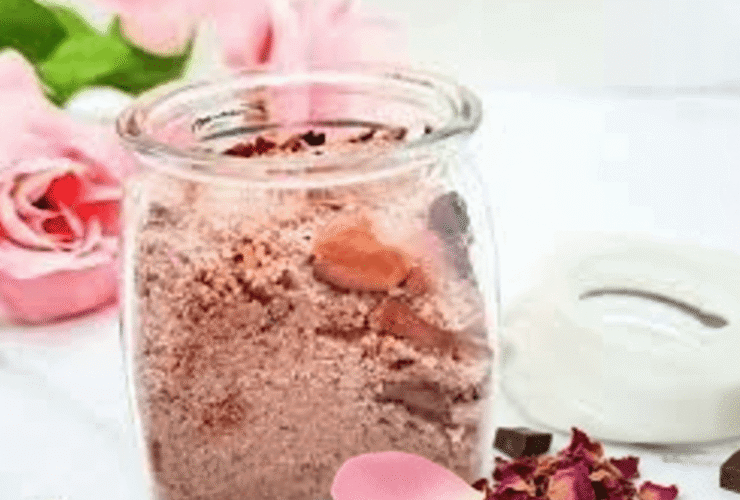 Chocolate Rose DIY Bath Soak Recipe
