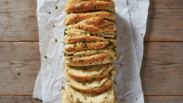 Sourdough Discard Garlic Pull Bread Recipe