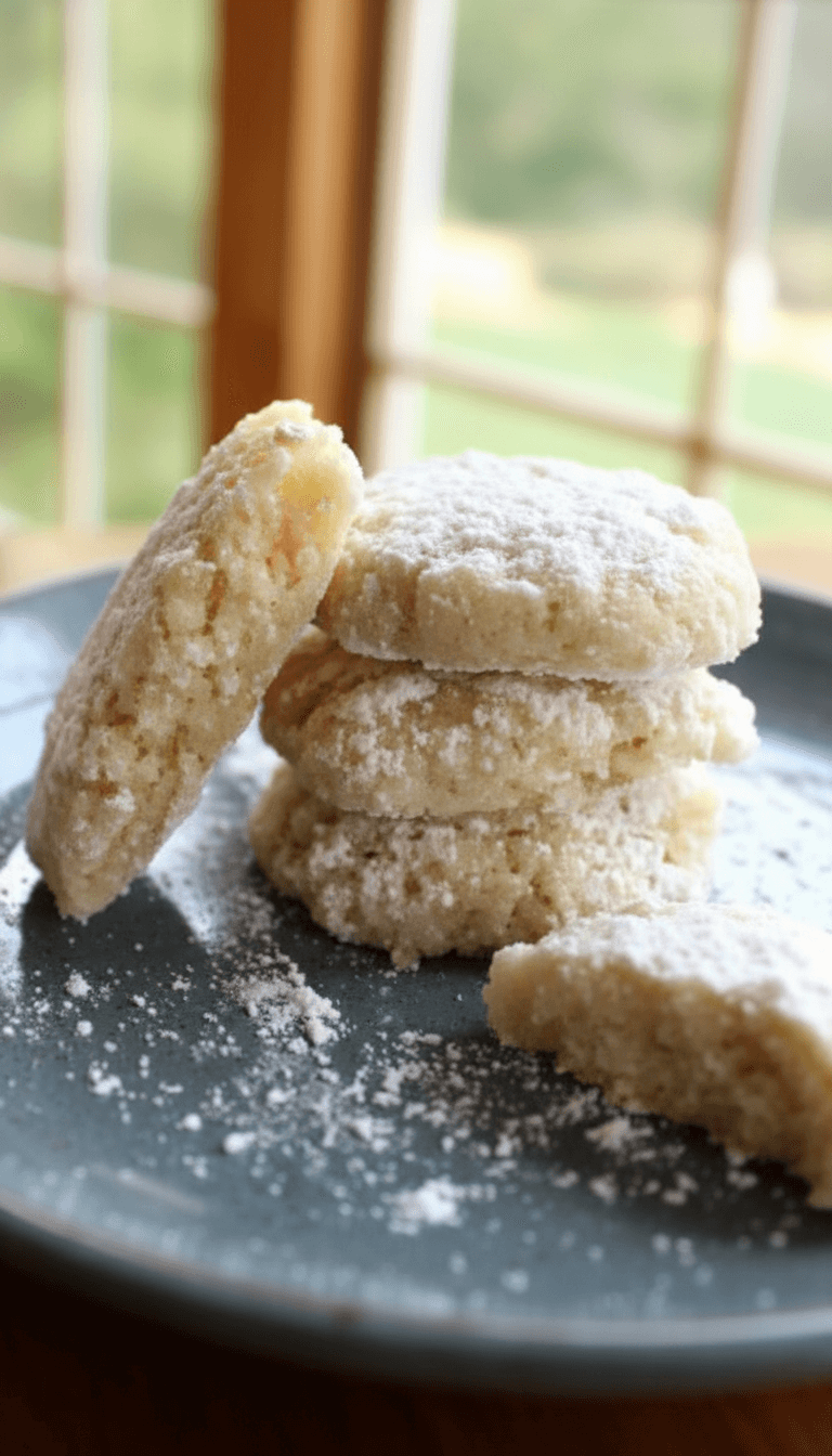 Soft And Chewy Italian Almond Cookie
