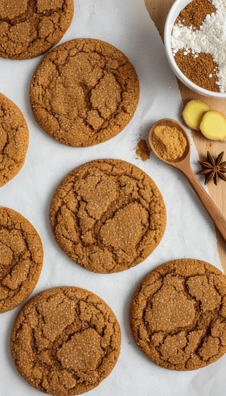 Gluten Free Ginger Snaps