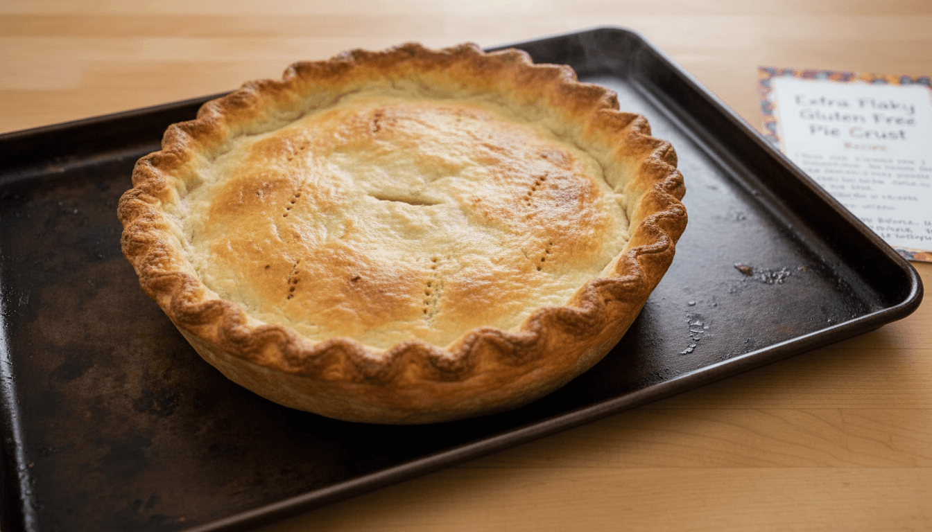 Extra Flaky Gluten Free Pie Crust Recipe