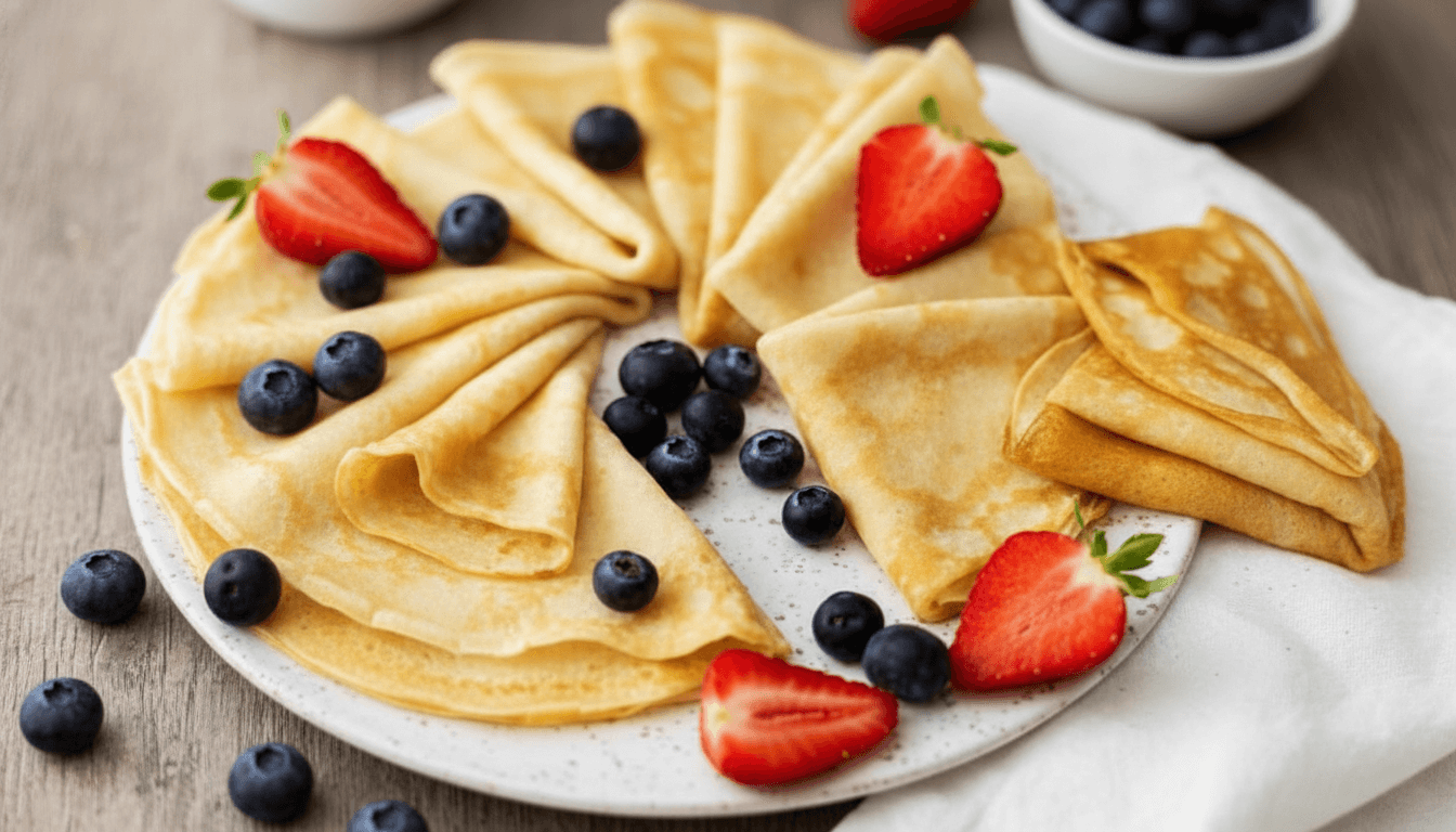 Gluten Free Crepes Recipe