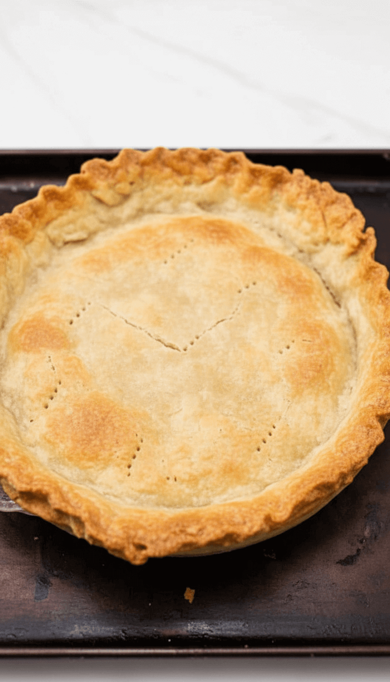 Extra Flaky Gluten Free Pie Crust 