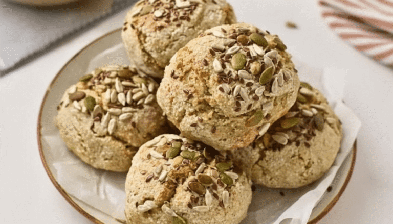 3 Ingredient Quinoa Bread Rolls Recipe