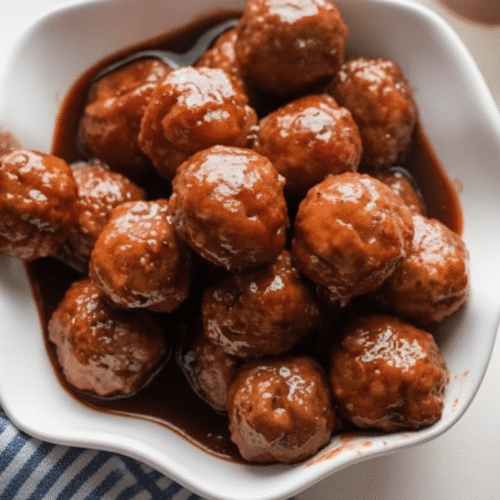 3 Ingredient Crockpot Bbq Meatballs Recipe