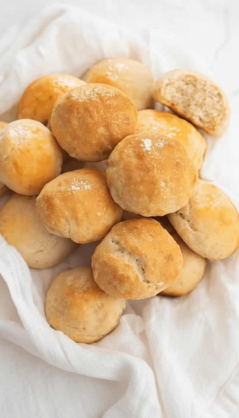 3 Ingredient Quick Dinner Rolls