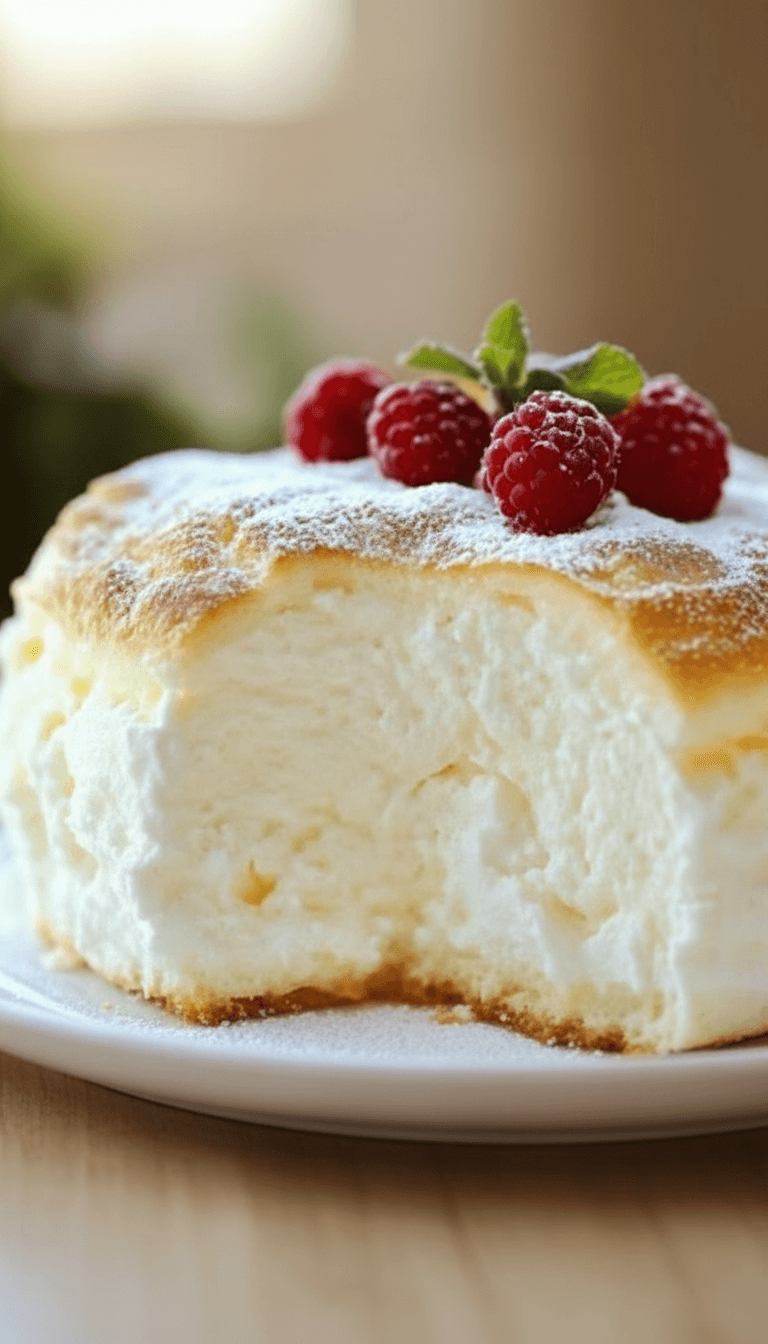 Flourless Yogurt Cloud Cake