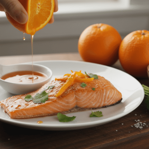 4 Ingredient Orange Salmon Recipe
