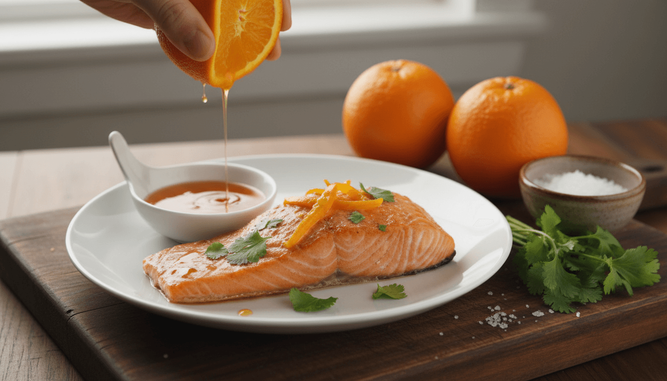 4 Ingredient Orange Salmon Recipe