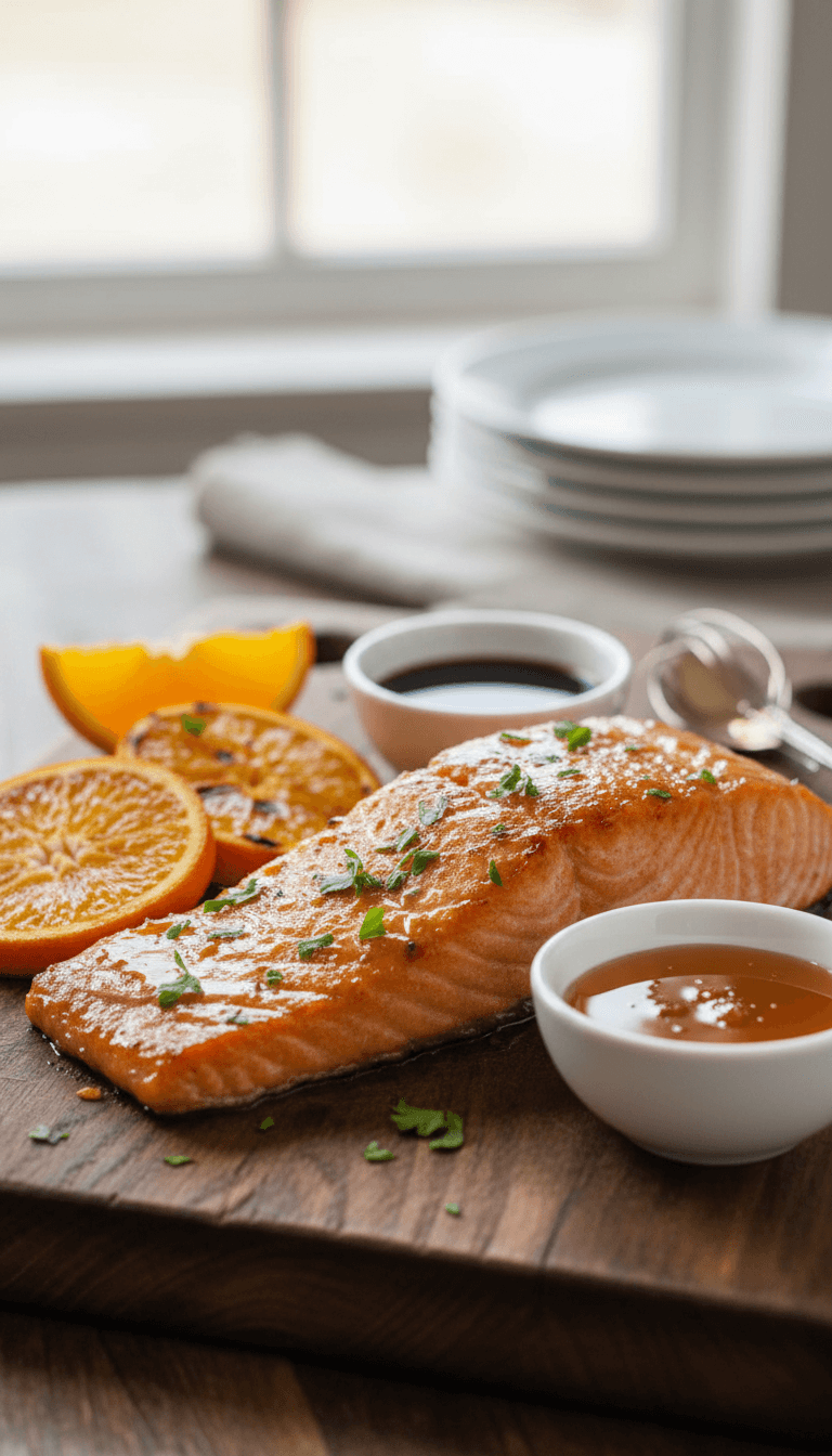 4 Ingredient Orange Salmon