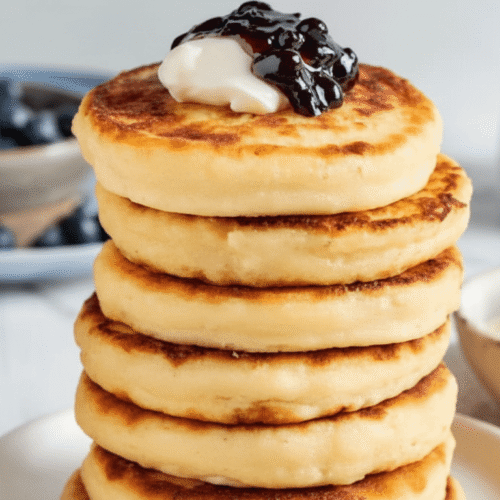 3 Ingredient Cottage Cheese Pancakes Recipe