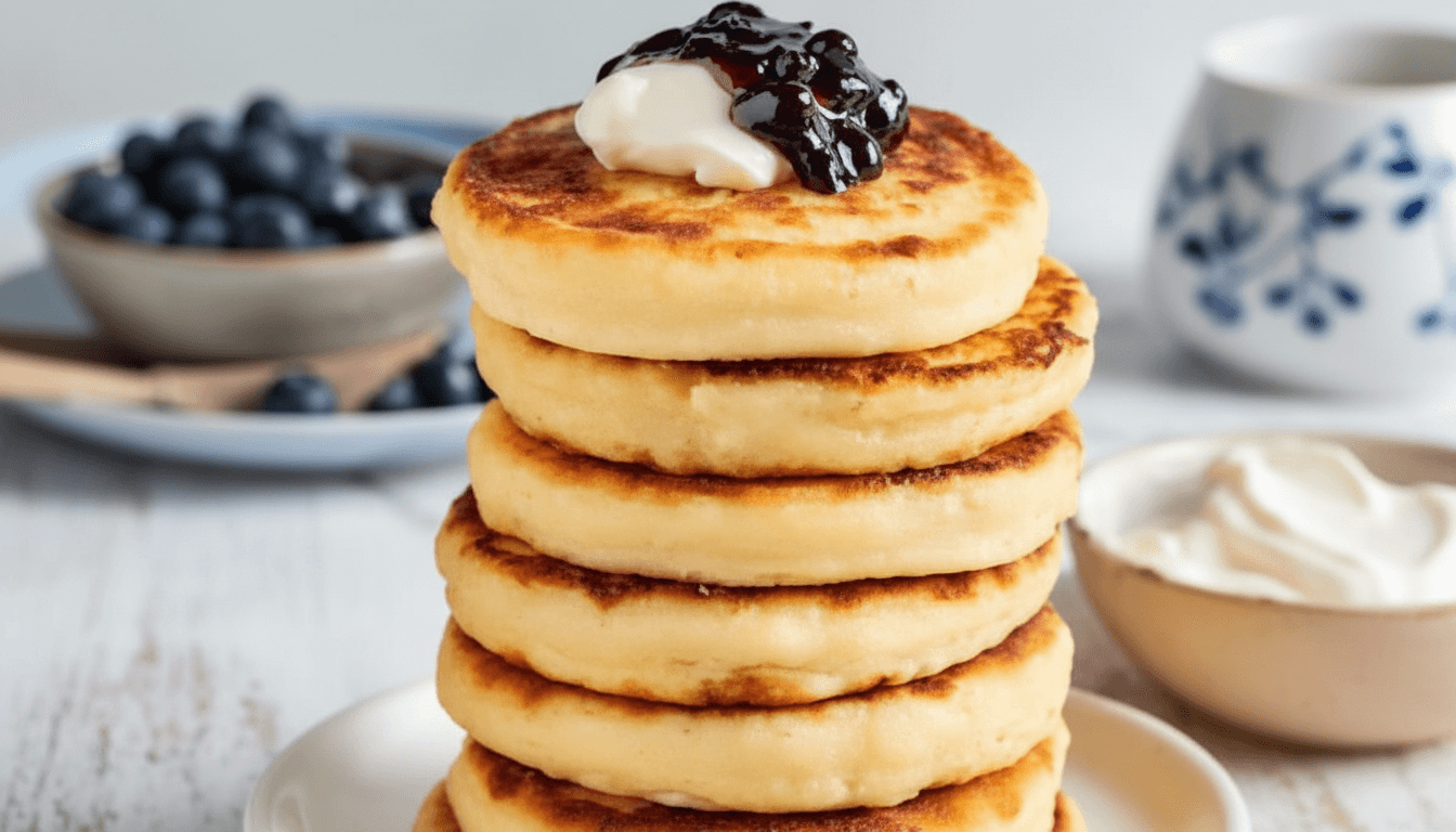 3 Ingredient Cottage Cheese Pancakes Recipe