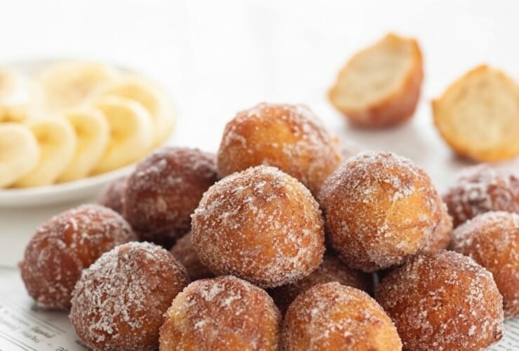 3 Ingredients Banana Donut Holes Recipe