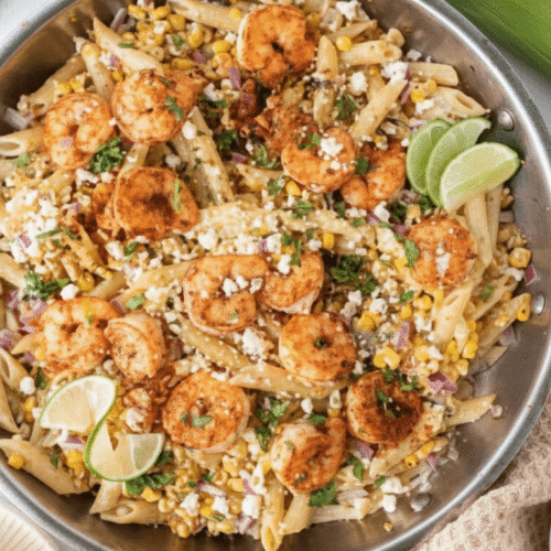 Mexican Street Corn and Shrimp Recipe