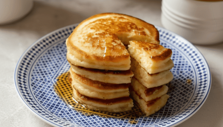 Fluffy Ricotta Pancakes Recipe