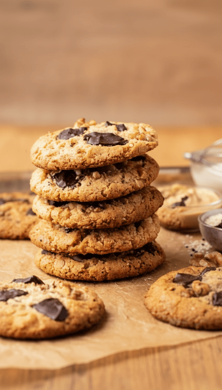 Flourless Tahini Cookies