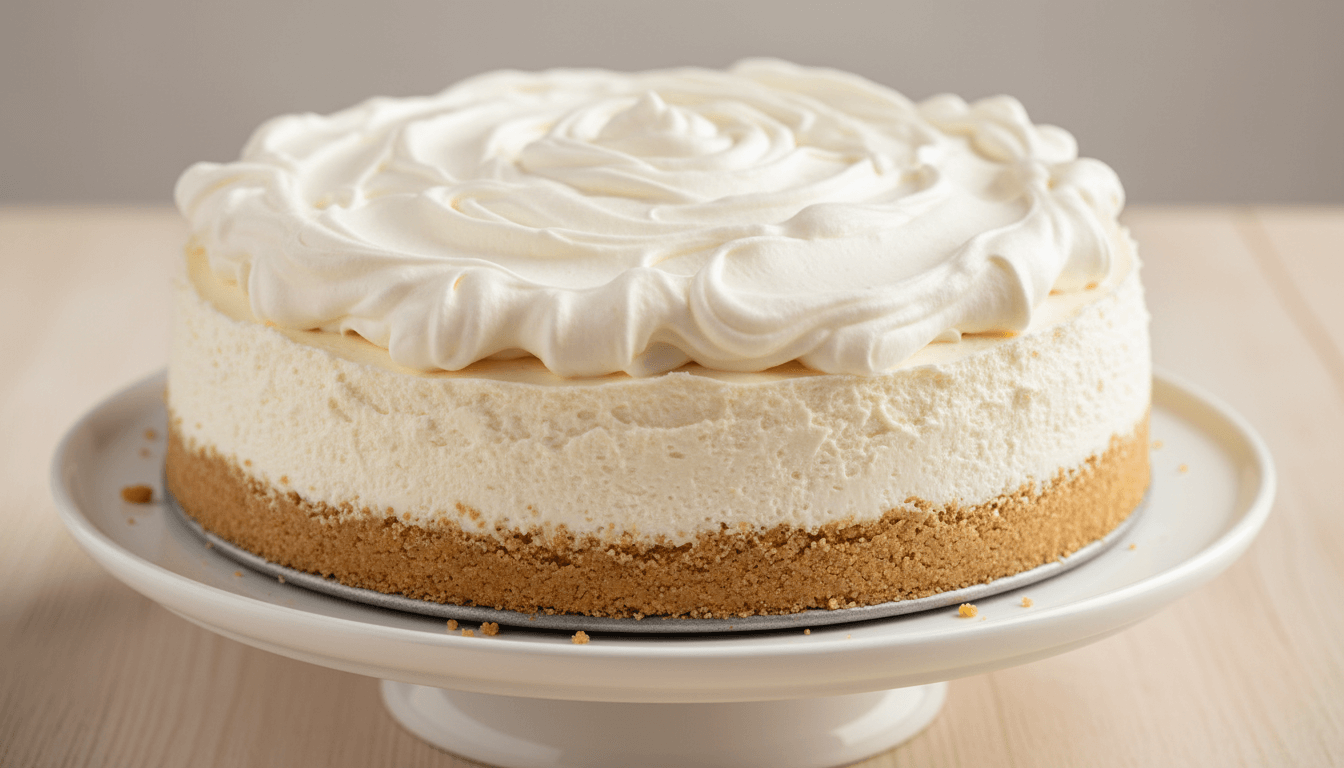 3 Ingredient No Bake Cheesecake Recipe