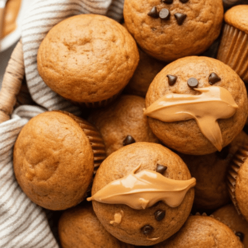 Flourless Peanut Butter Sweet Potato Muffins Recipe