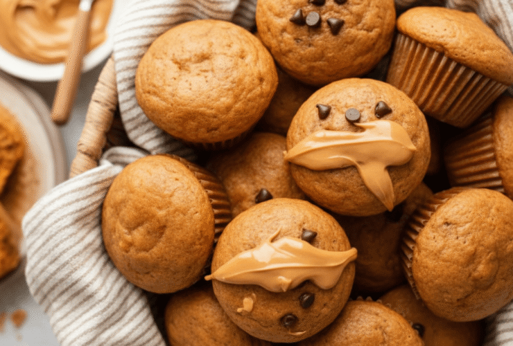 Flourless Peanut Butter Sweet Potato Muffins Recipe