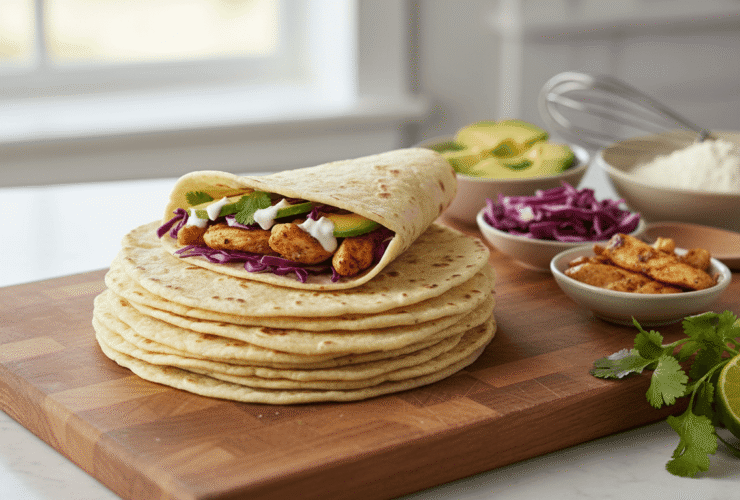 Flourless Tortillas Wraps Recipe