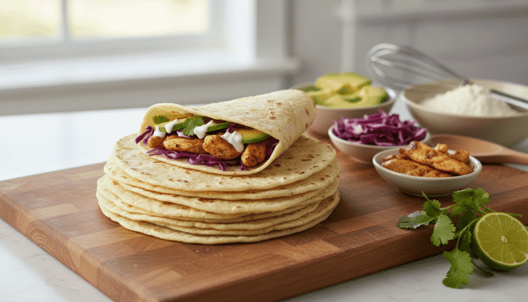 Flourless Tortillas Wraps Recipe