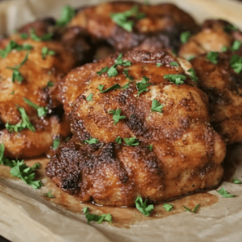 30 Minute Oven Baked Boneless Skinless Chicken Thighs Recipe
