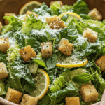 Lemon Parmesan Sesame Salad Recipe 