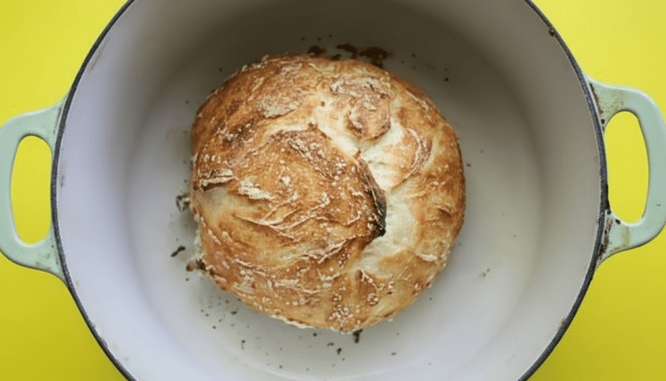 No Knead Gluten Free Bread Recipe