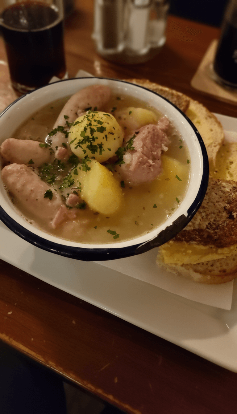 Traditional Irish Dublin Coddle 