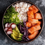 Chipotle Honey Salmon Bowls Recipe
