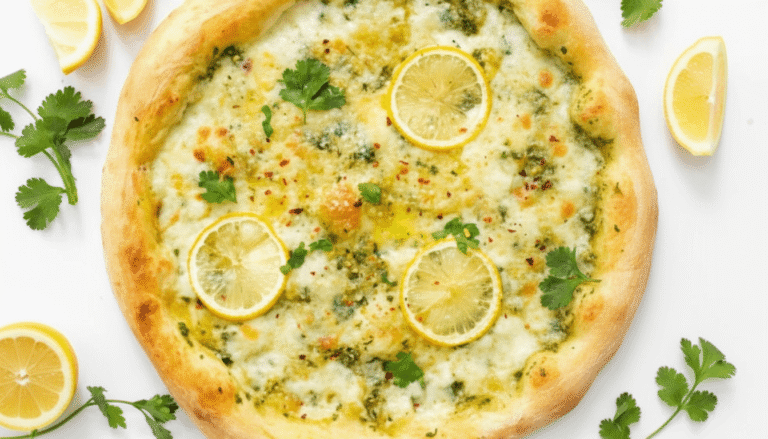 Summer Lemon Pizza Recipe