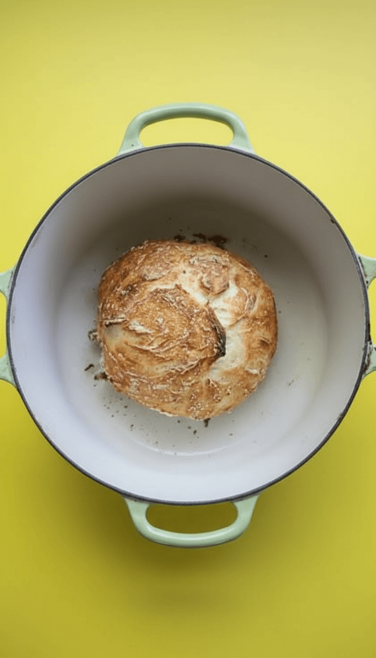 No Knead Gluten Free Bread 