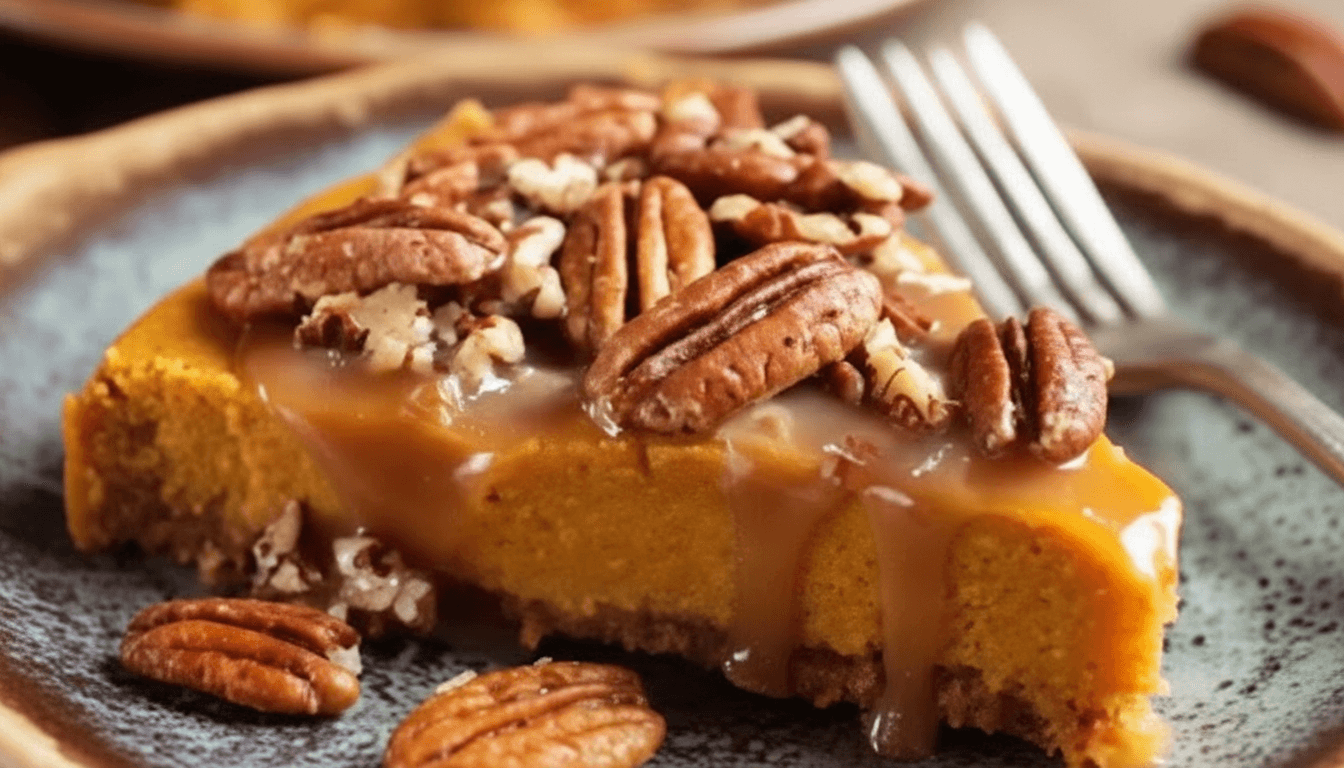 Flourless Yogurt Pumpkin Cake Recipe